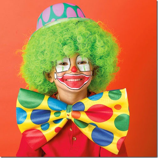 maquillaje facil de payaso
